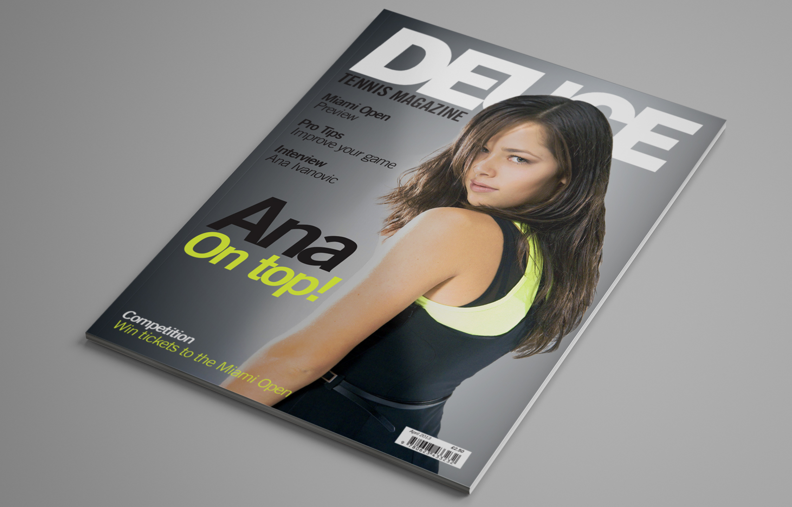 Deuce Tennis Magazine Ana Ivanovic Cover