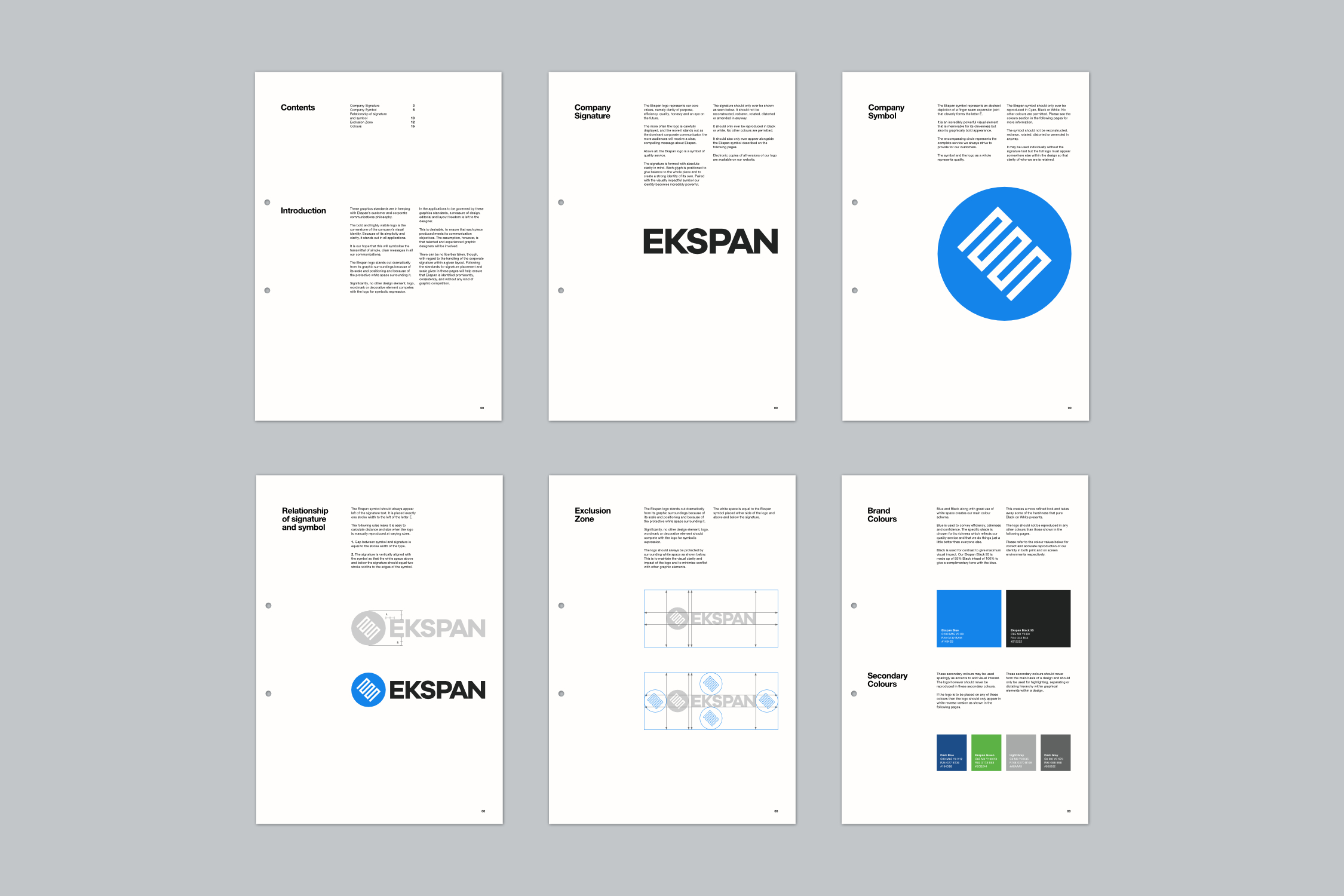 Ekspan Brand Guidelines Pages