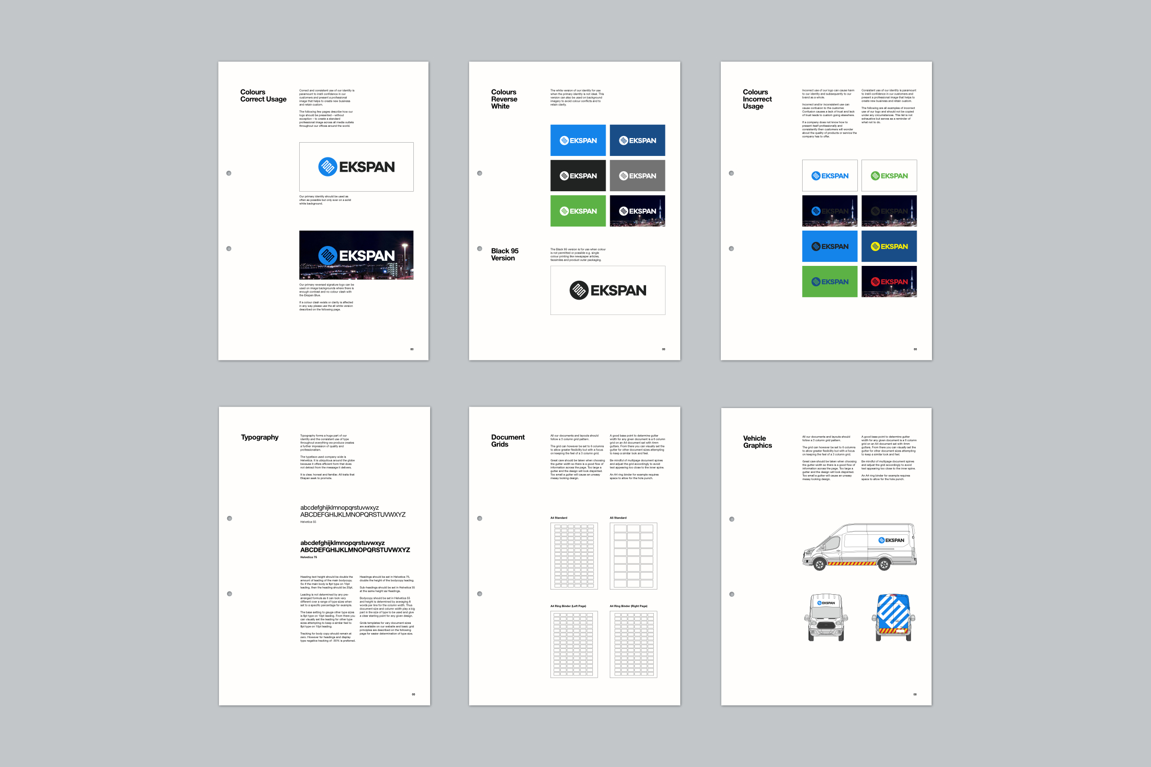 Ekspan Brand Guidelines Pages