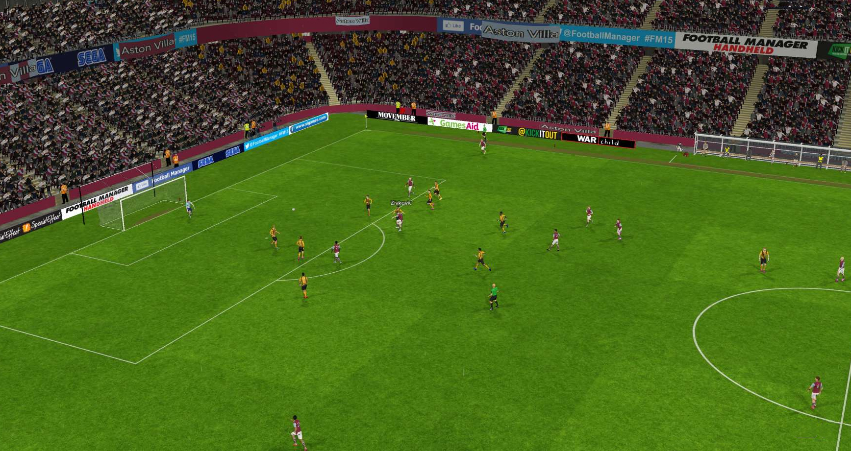 In game shot of Football Manager