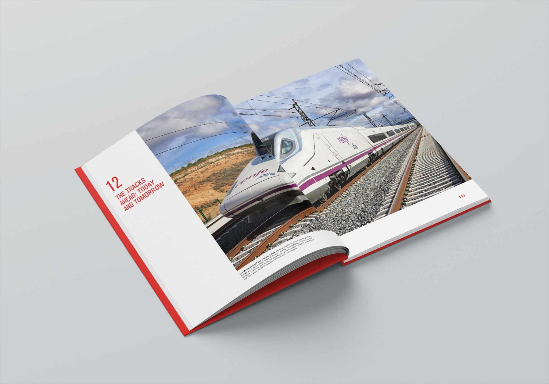 European Railways Book Series internal pages