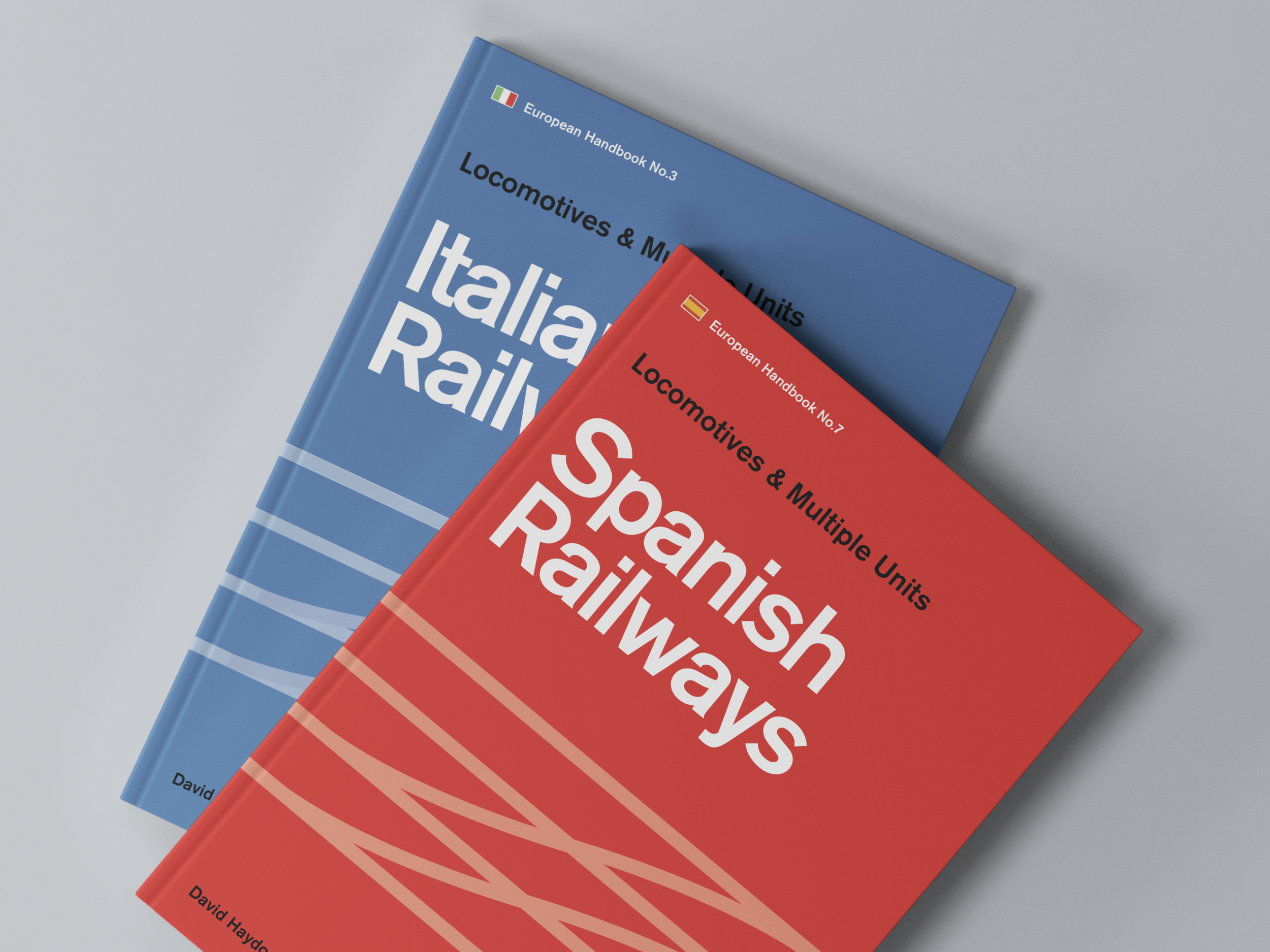 European Railways Book Series Covers